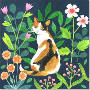 Calico Cat Posters and Art